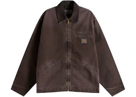 Carhartt WIP OG Detroit Destroy Wash Jacket Tobacco/Tobacco