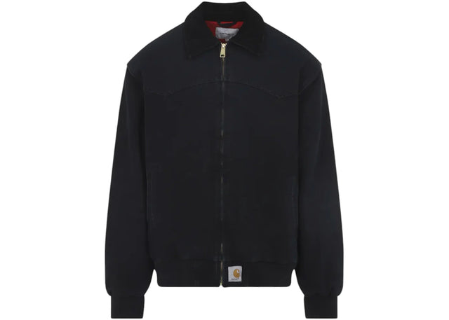 Carhartt WIP OG Santa Fe Jacket Black (Grind Wash)