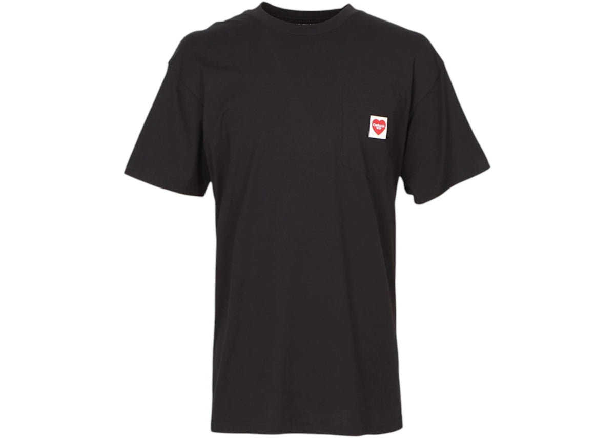 Carhartt WIP Pocket Heart S/S T-Shirt Black - vue secondaire A