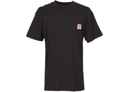 Carhartt WIP Pocket Heart S/S T-Shirt Black - apparel view 2