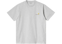 Carhartt WIP S/S American Script T-Shirt Ash Heather