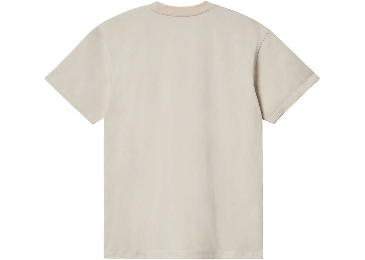 Carhartt WIP S/S American Script T-Shirt Natural - vue secondaire B