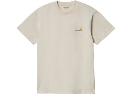 Carhartt WIP S/S American Script T-Shirt Natural - apparel view 2