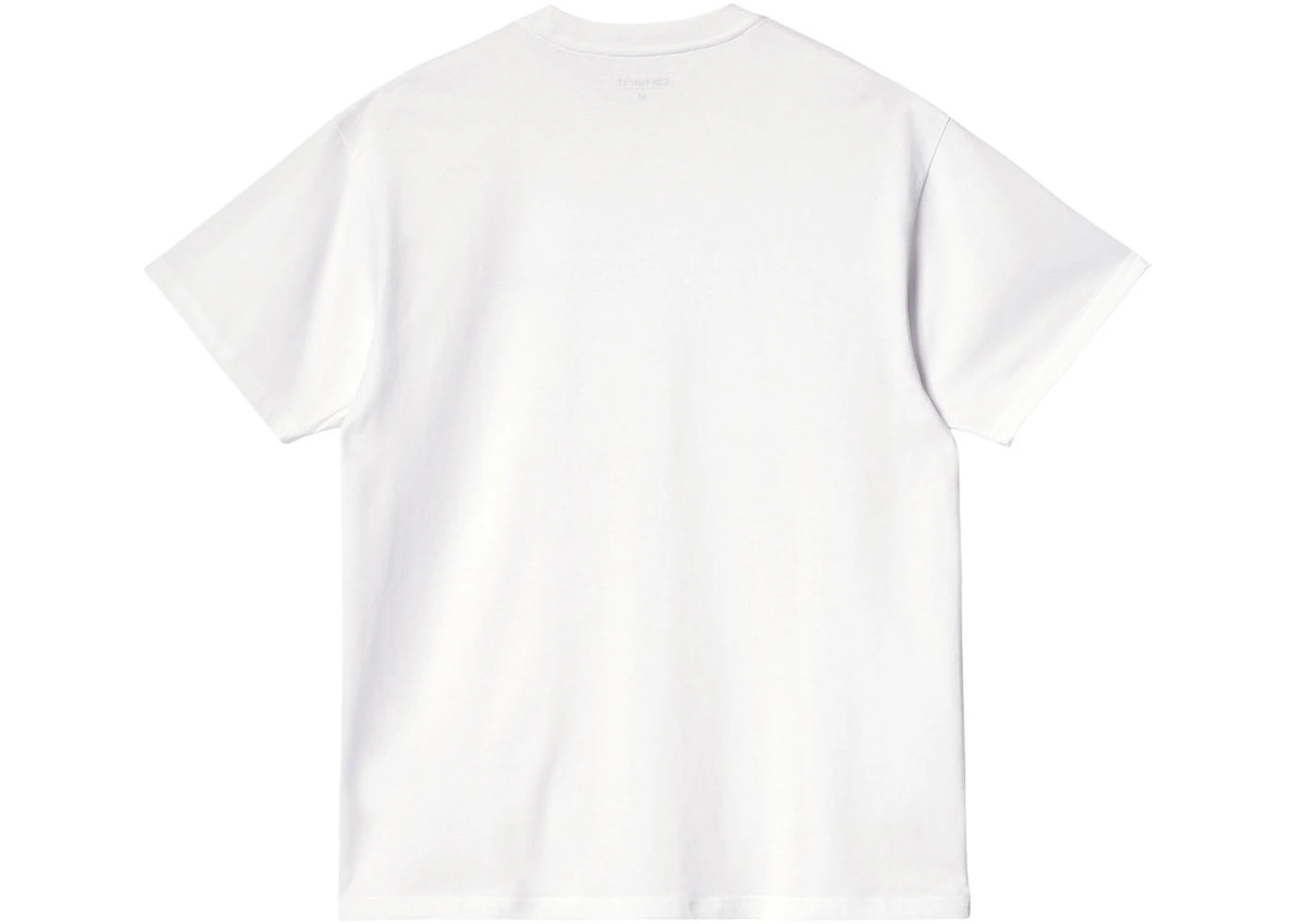 Carhartt WIP S/S American Script T-Shirt White - vue secondaire A