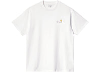 Carhartt WIP S/S American Script T-Shirt White