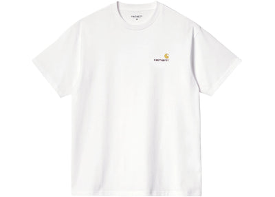 Carhartt WIP S/S American Script T-Shirt White