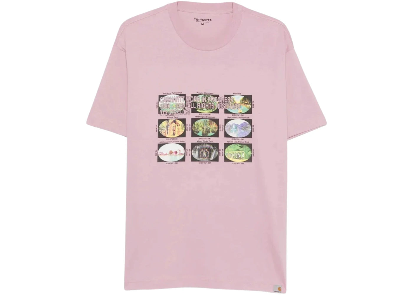 Carhartt WIP S/S Coordinates T-Shirt Hortensia - vue secondaire A