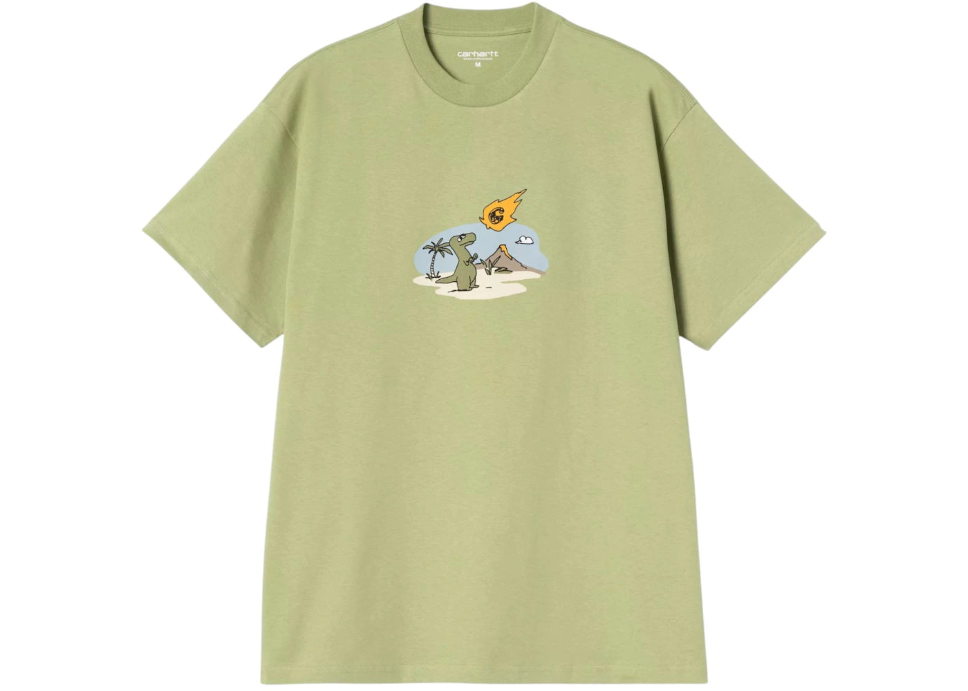 Carhartt WIP S/S Impact T-Shirt Gentle Green - vue secondaire A
