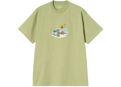 Carhartt WIP S/S Impact T-Shirt Gentle Green - apparel view 2