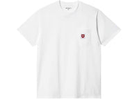 Carhartt WIP S/S Pocket Heart T-Shirt White