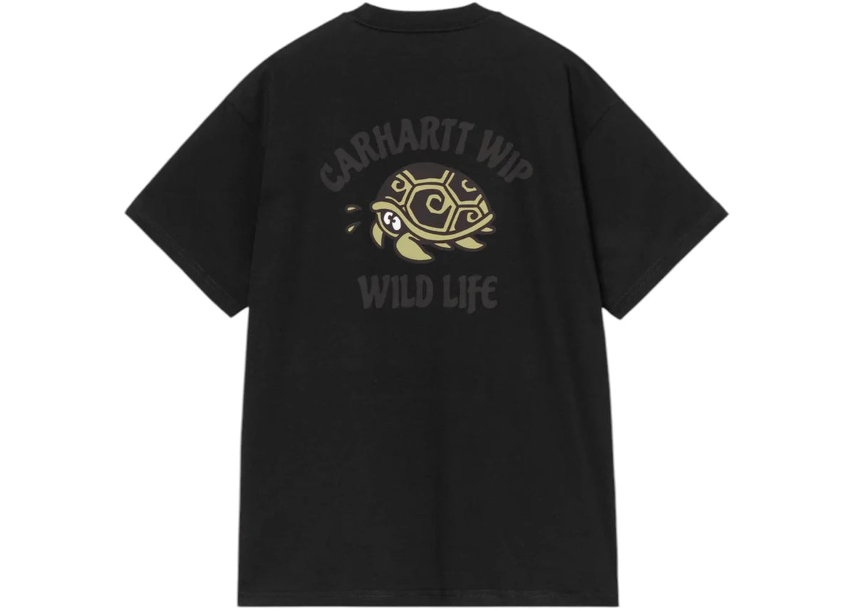 Carhartt WIP S/S Wild Life T-shirt Black - vue secondaire A