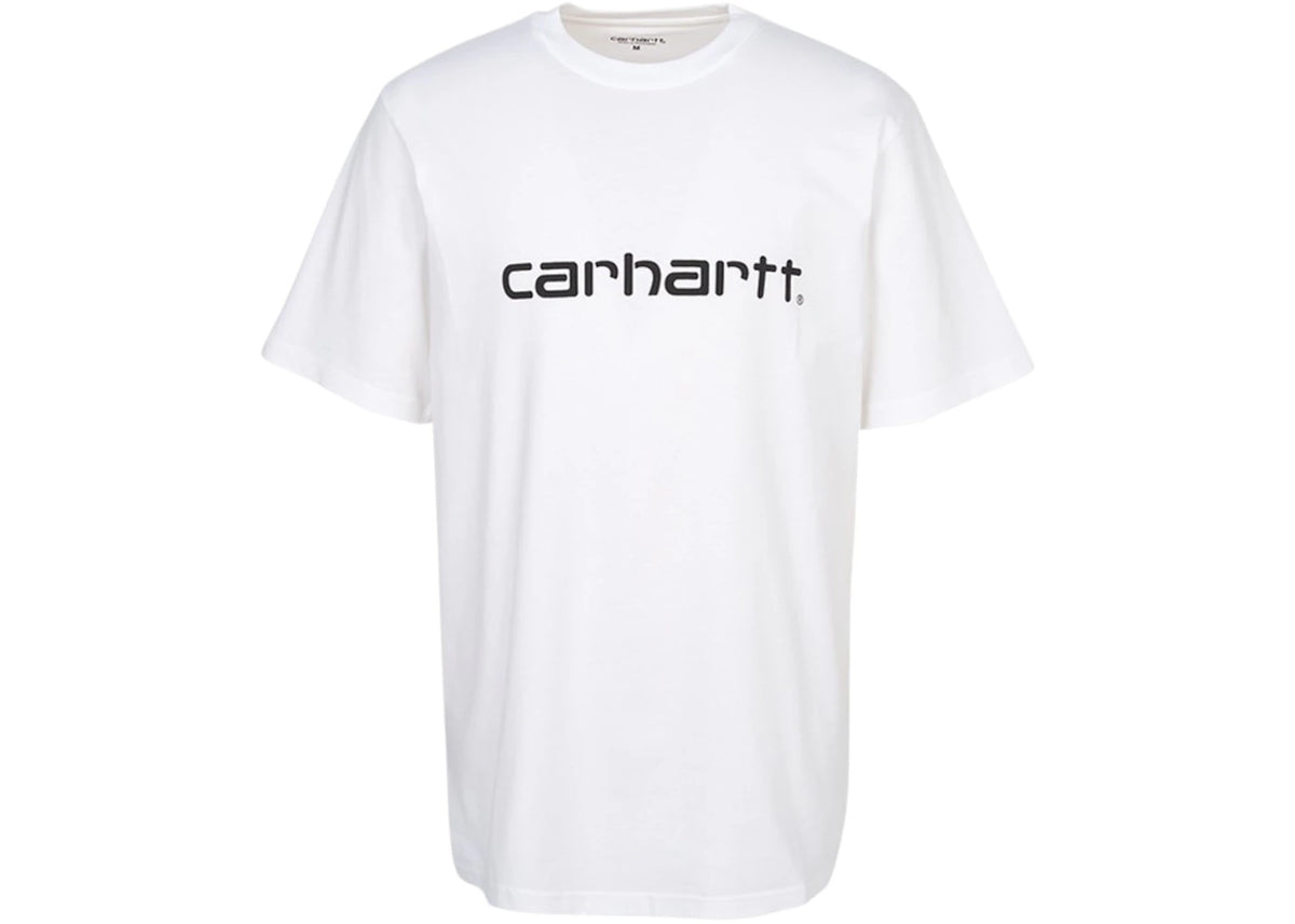 Carhartt WIP Script T-shirt White - vue secondaire A
