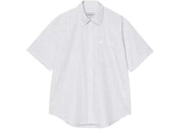 Carhartt WIP Short Sleeves Keene Stripe Shirt White