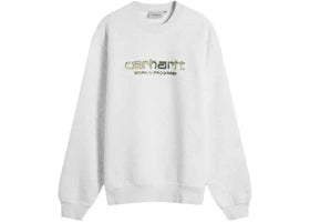 Carhartt WIP Solar Chrome Fleece Sweatshirt  Gray