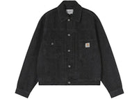 Carhartt WIP Belmar Denim Jacket Black Snake Camo (Heavy Stone Wash)