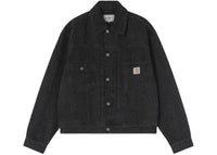 Carhartt WIP Belmar Denim Jacket Black Snake Camo (Heavy Stone Wash)