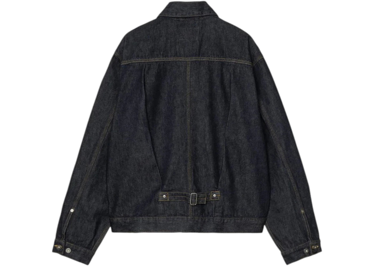 Carhartt WIP Belmar Denim Jacket Blue - vue secondaire B