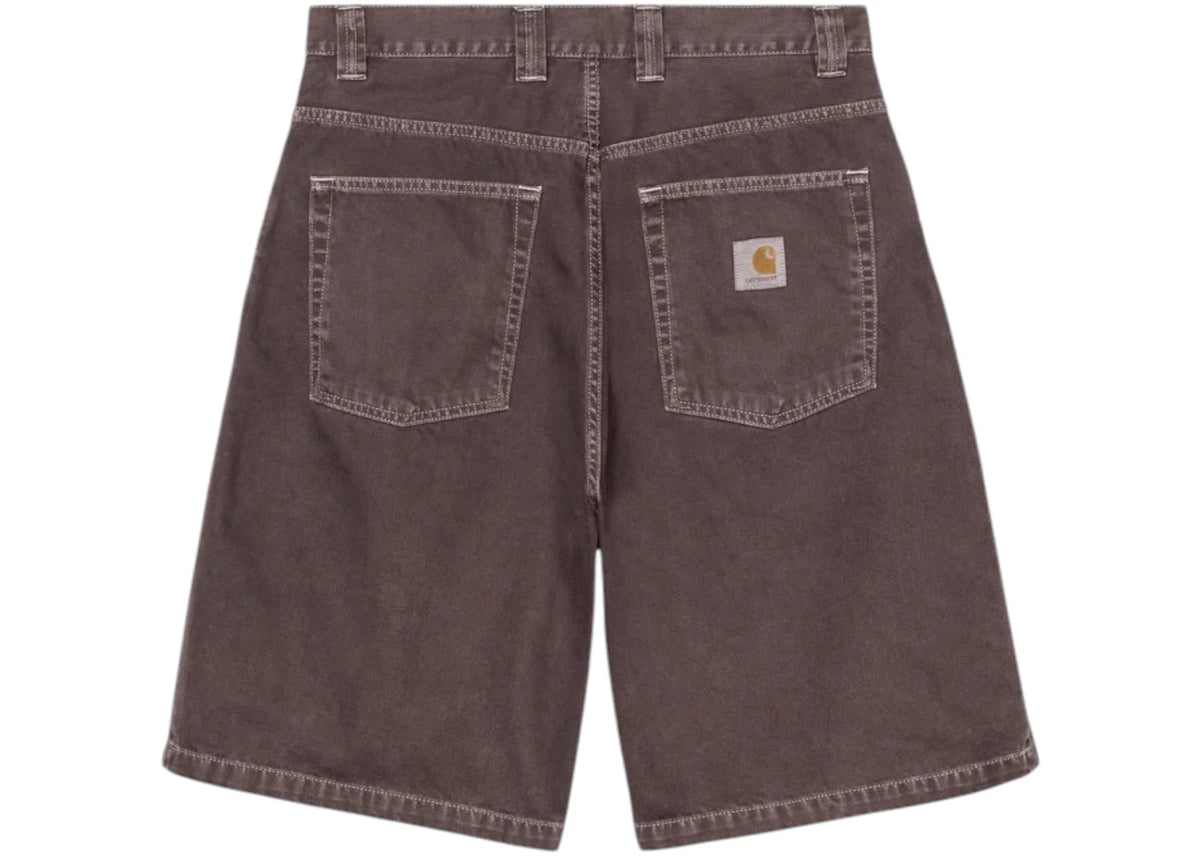 Carhartt WIP Brandon Twill Short Shale - vue secondaire B