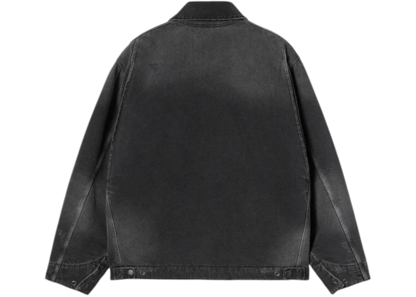 Carhartt WIP OG Detroit Denim Spring Jacket Black (Grind Wash) - vue secondaire A
