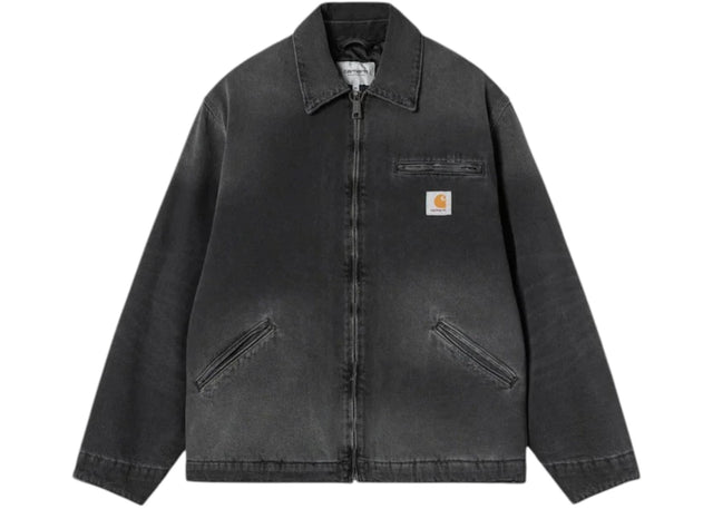 Carhartt WIP OG Detroit Denim Spring Jacket Black (Grind Wash)