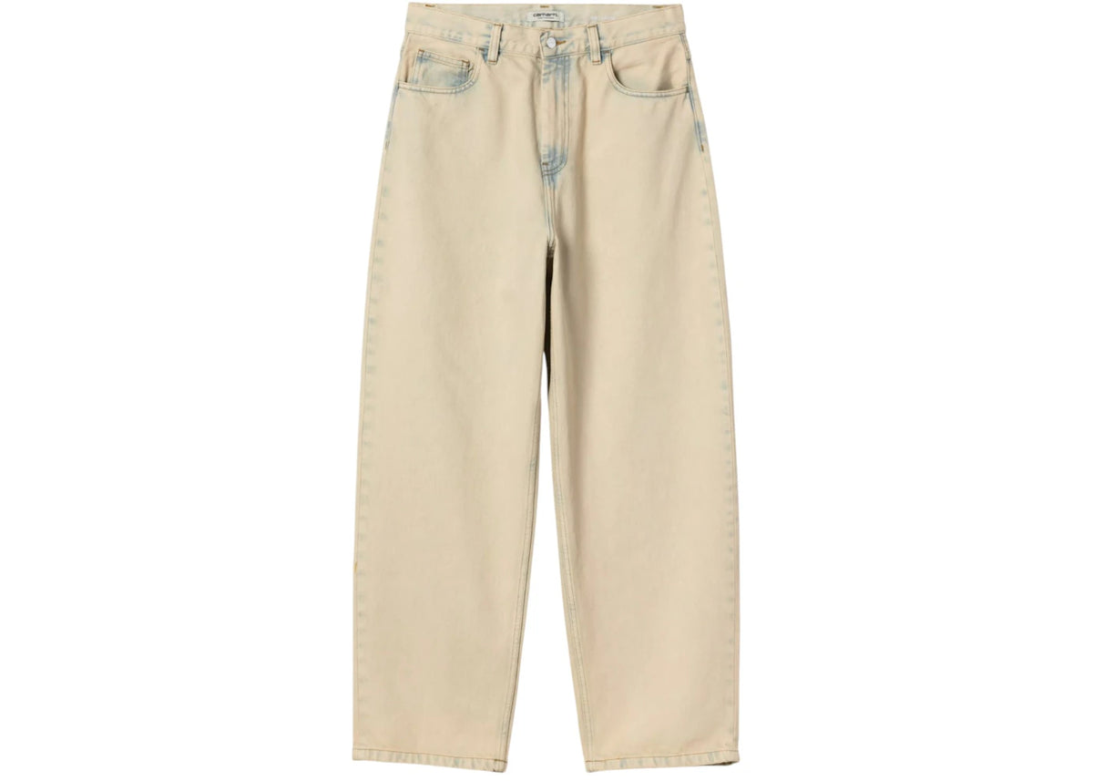 Carhartt WIP Women's Brandon Pant Blue Sand Bleached - vue 360