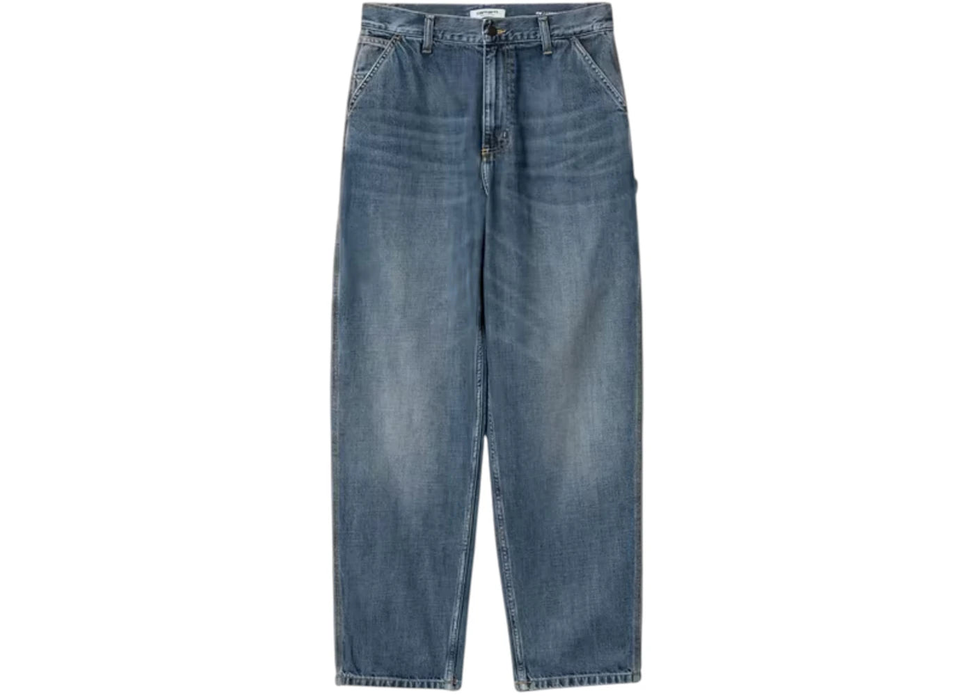 Carhartt WIP Women's Brandon Single Knee Pant Blue Dark Washed - vue secondaire A