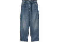 Carhartt WIP Women's Brandon Single Knee Pant Blue Dark Washed