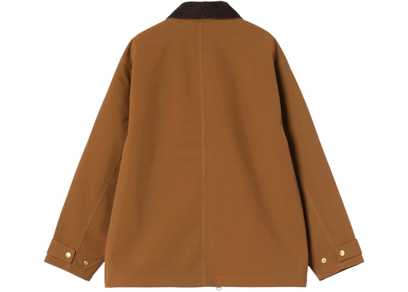 Carhartt WIP Women's Clark Jacket Hamilton Brown Tobacco - vue secondaire B