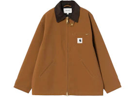 Carhartt WIP Women's Clark Jacket Hamilton Brown Tobacco