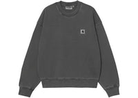 Carhartt WIP Women's Nelson Sweat Black Garment Dyed