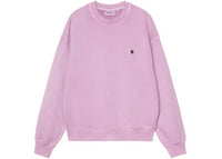 Carhartt WIP Women's Nelson Sweat Gentle Purple Garment Dyed