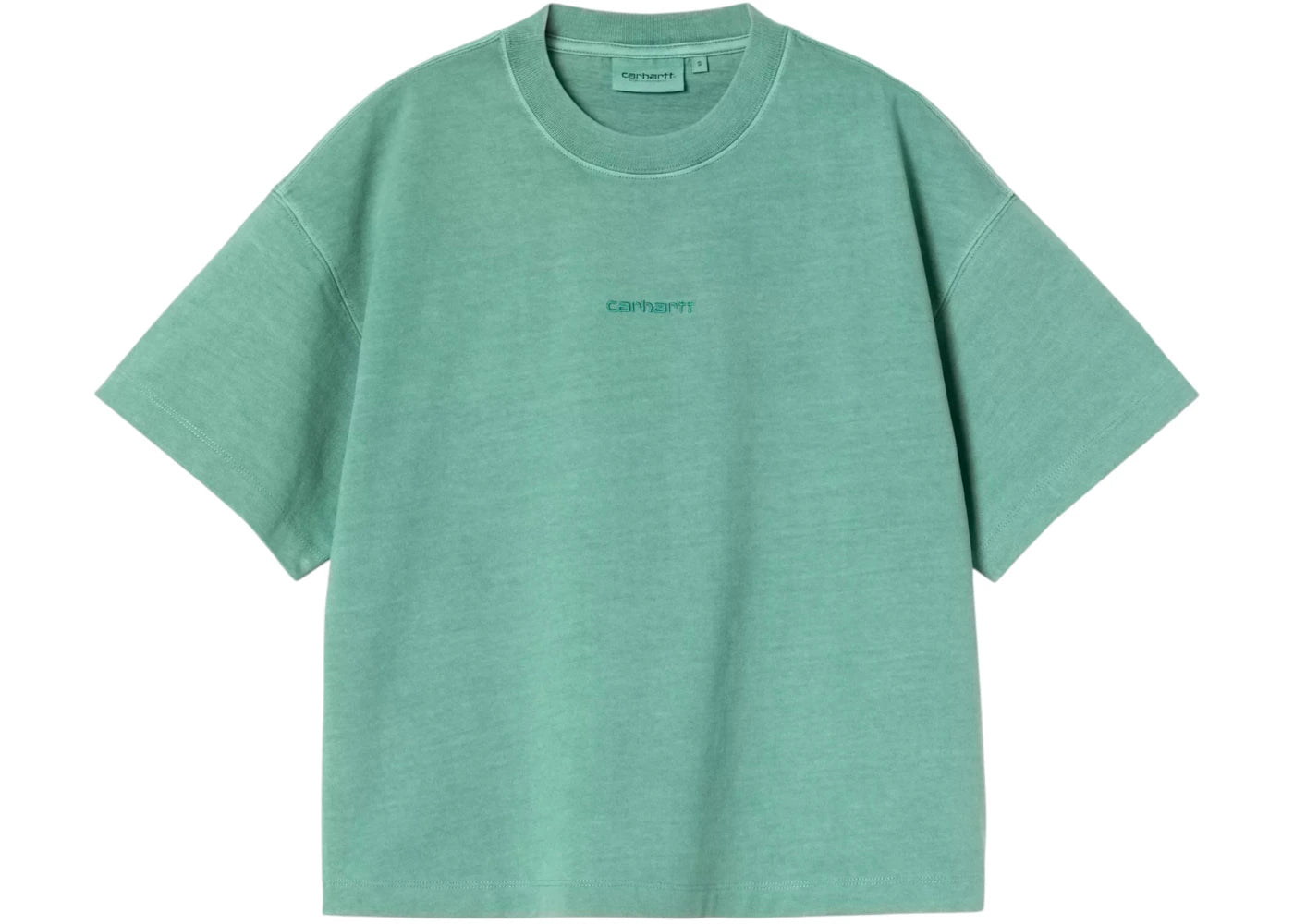 Carhartt WIP Women's S/S Benton T-Shirt Lily Garment Dyed - vue secondaire A