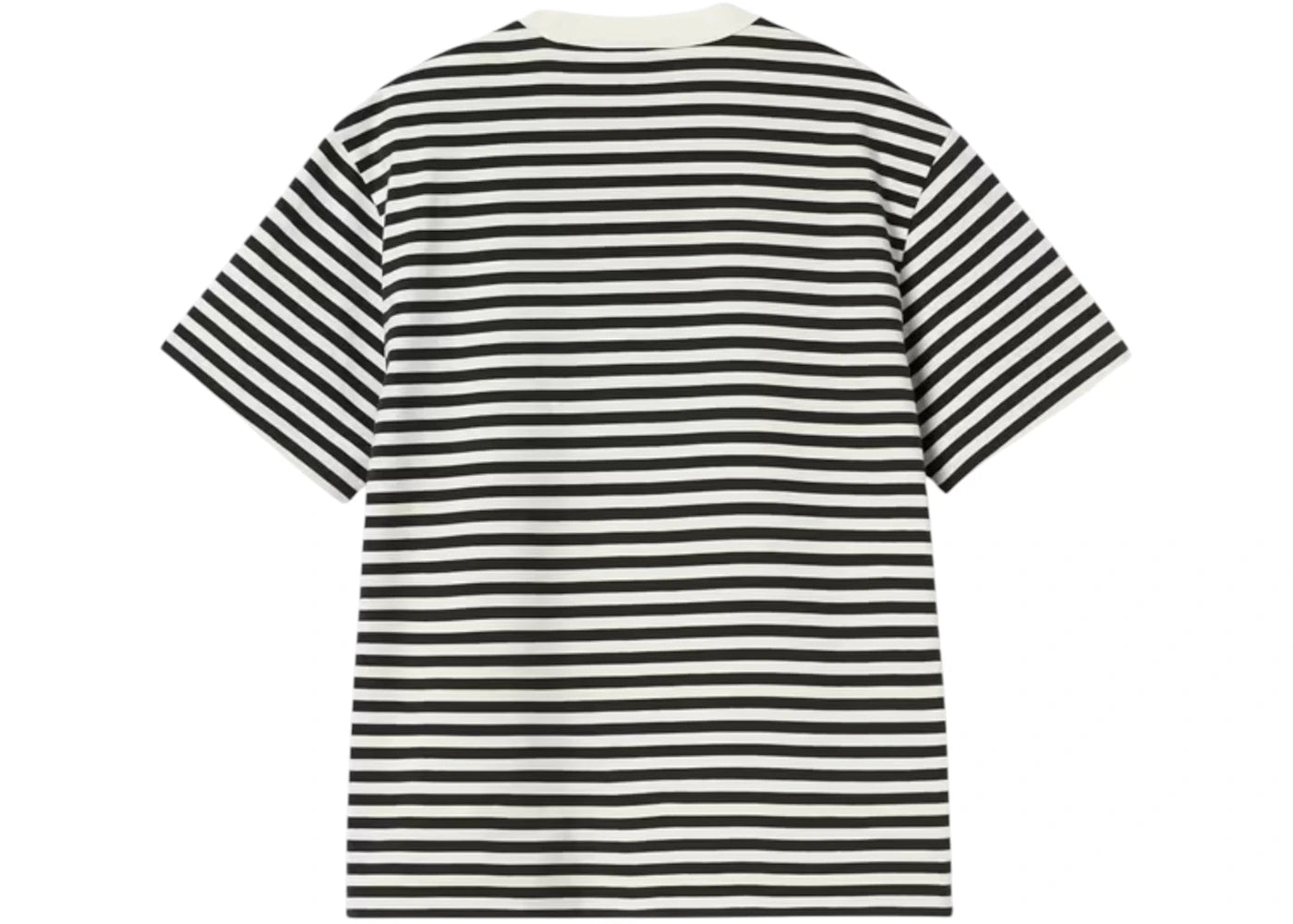 Carhartt WIP Women's S/S Ezra T-Shirt White/Black - vue secondaire B