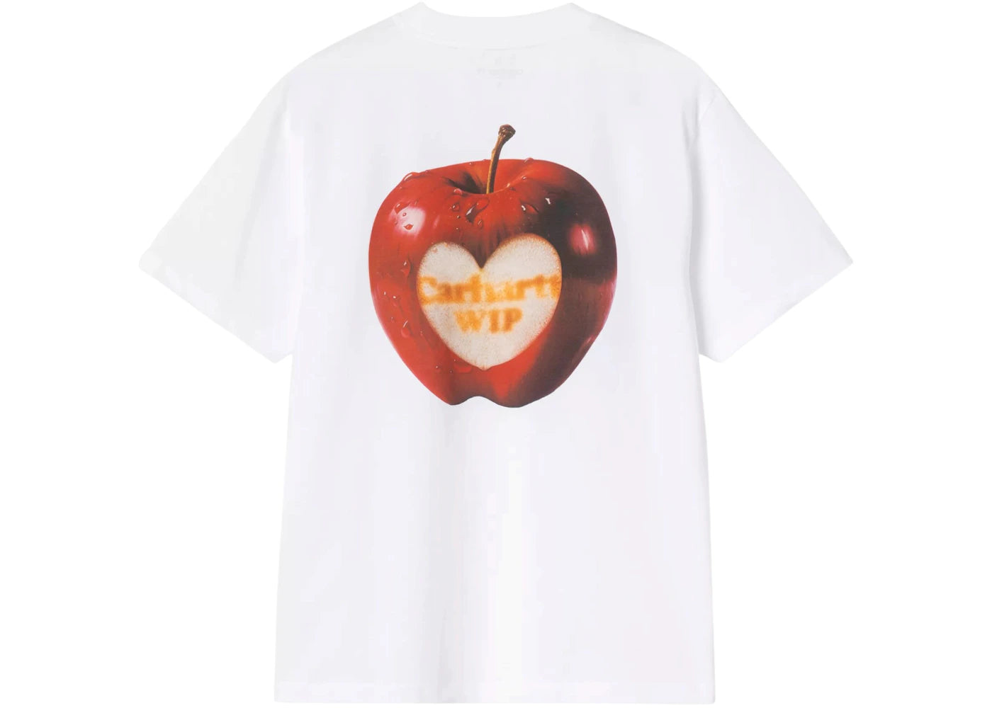 Carhartt WIP Women's S/S Spoiled T-Shirt White - vue secondaire B