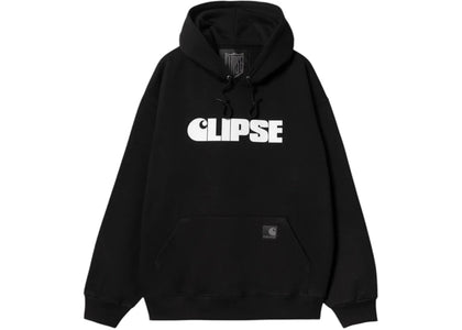 Carhartt WIP x Clipse Let God Sort Em Out Hooded Sweatshirt Black/White - authentic Carhartt apparel
