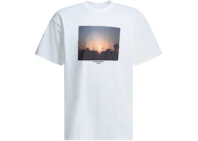 Carhartt Warm Views Crewneck T-shirt White - vue 360