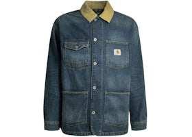 Carhartt Warren Chore Denim Jacket Blue