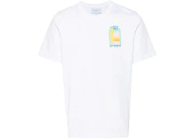 Casablanca Casablanca L'Arche Colore Design T-Shirt White - vue 360