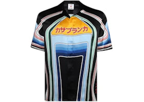Casablanca Graphic Mountain Silk Shirt Multi - vue 360