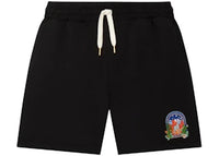 Casablanca L'Arche Du Desert Embroidered Sweatshorts Black