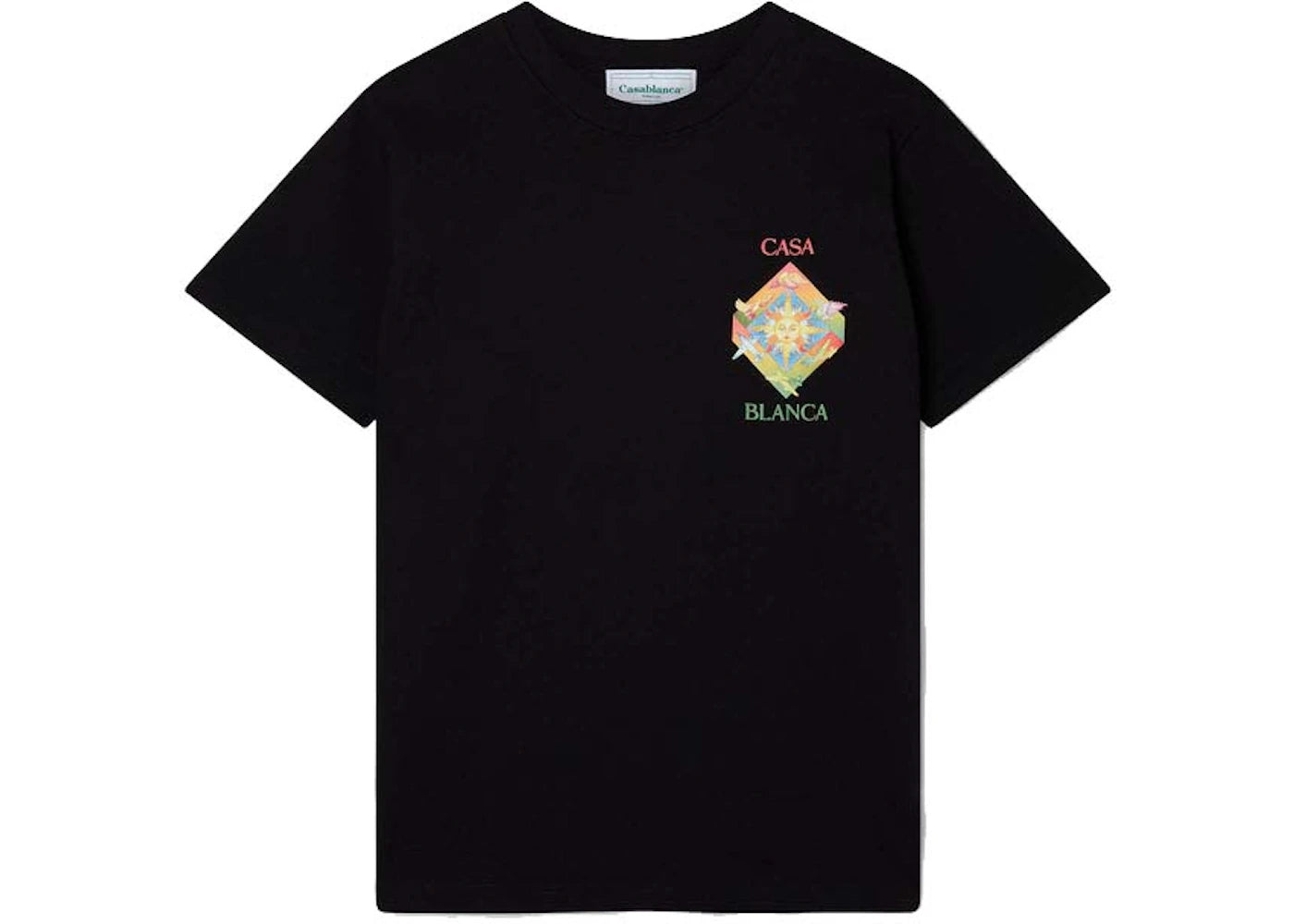 Casablanca Les Elements T-shirt Black - vue secondaire B