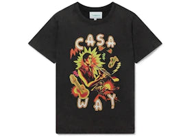 Casablanca Music For The People Printed T-Shirt Black