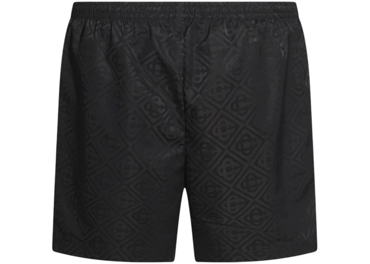 Casablanca Printed Swim Shorts Black - vue secondaire B