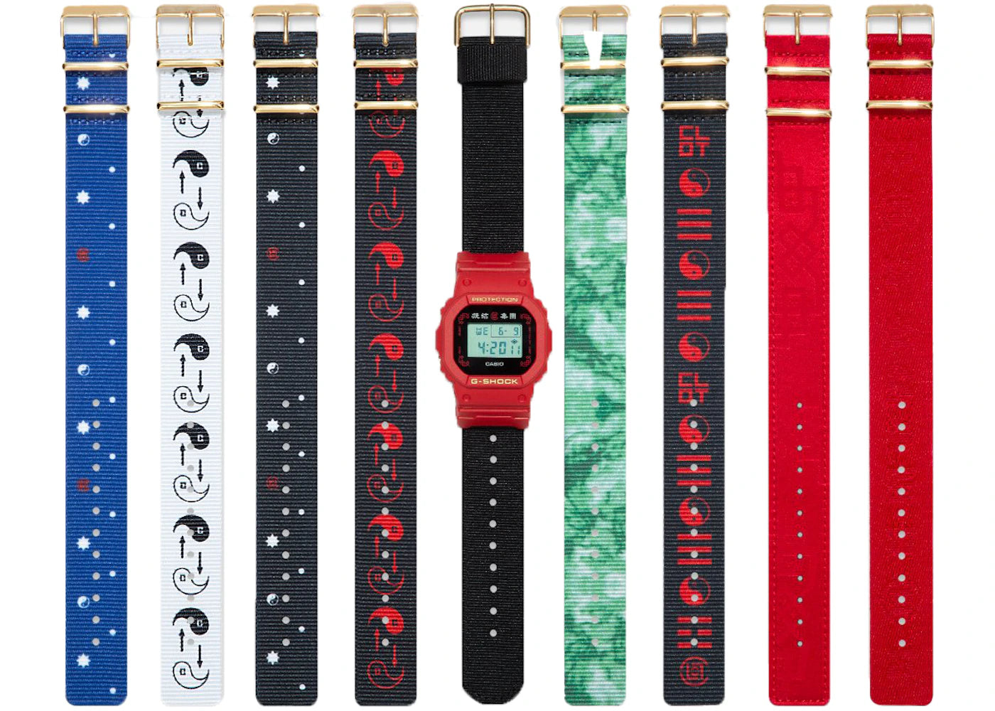 Casio G-Shock x CLOT DW-5600BBN - vue secondaire B