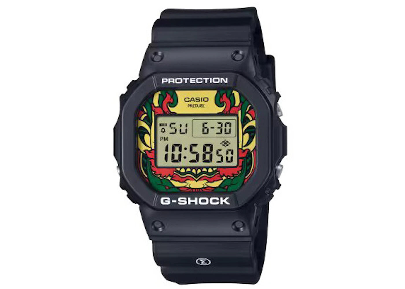 Casio G-Shock x S.E.A Exclusive DW-5600PRE22-1 - vue 360