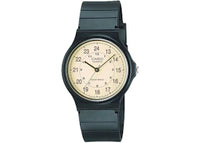 Casio Men's Classic Analog Watch with Gold Dial MQ-24-9B