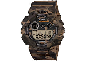 Casio Men's G-Shock GD-120 Series Camo Dial Watch GD120CM-5 - vue 360