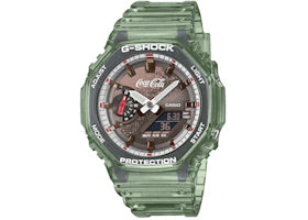 Casio x Coca Cola G-Shock Analog Digital 2100 Series GA-2100CC-3A - vue 360