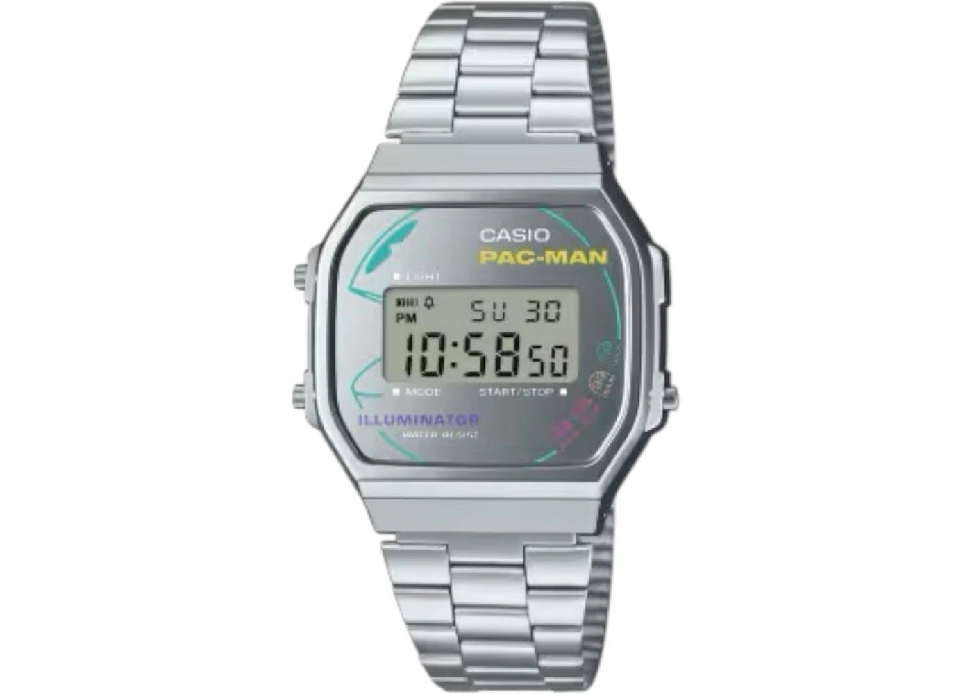 Casio x PAC-MAN Vintage A168WEPC-7A - vue secondaire A