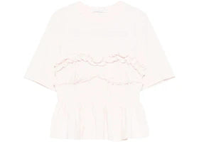 Cecilie Bahnsen Women's Vilde T-shirt Light Pink - vue 360